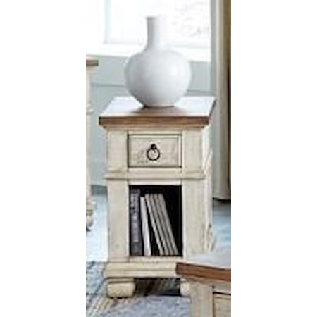 Single Drawer Chairside Table